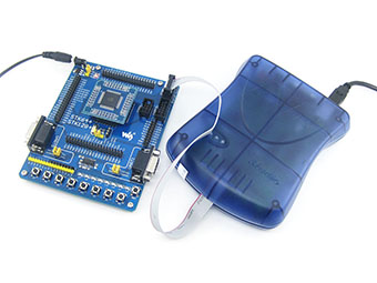 USB AVRISP XPII接芯片燒錄座